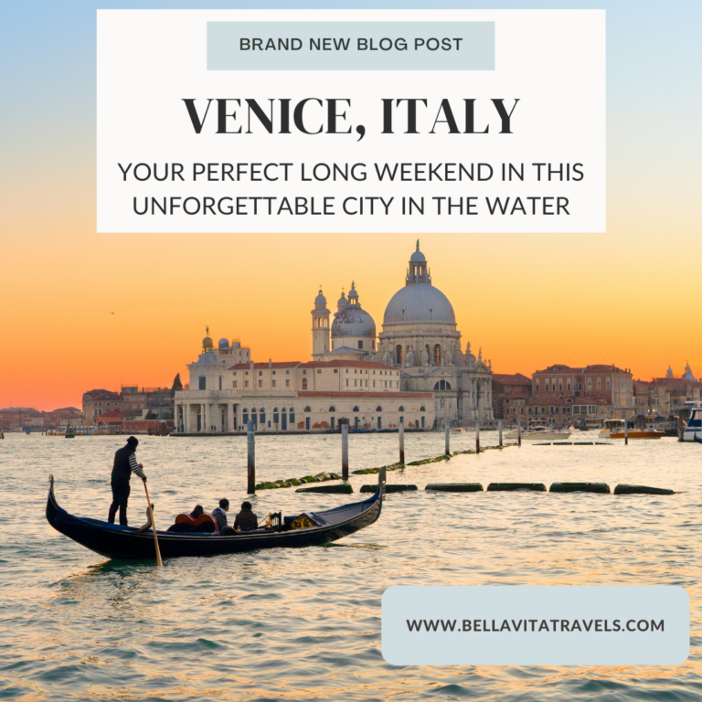 Venice, Italy: the perfect long weekend
